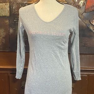 Victoria’s Secret cotton long sleeve nightgown.  Small